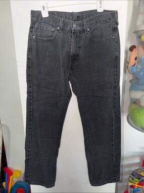Levi's women’s Black Straight Jeans